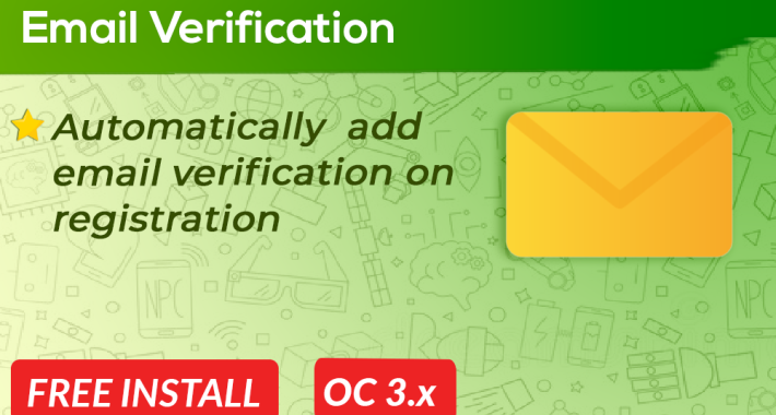 Email Verification OpenCart Email Verification OpenCart