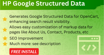 HP Google Rich Snippet OpenCart HP Google Rich Snippet OpenCart