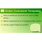 HP Order Comment Template OpenCart