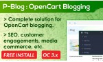 P Blog - Advanced OpenCart Blog