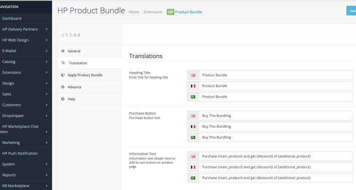 Product Bundle OpenCart Product Bundle OpenCart