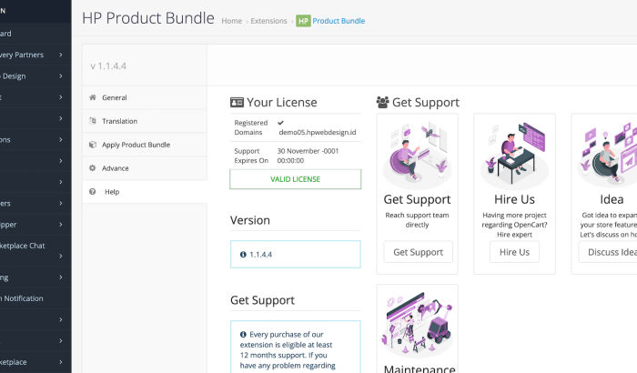 Product Bundle OpenCart