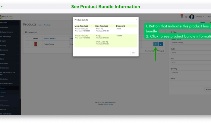 Product Bundle OpenCart