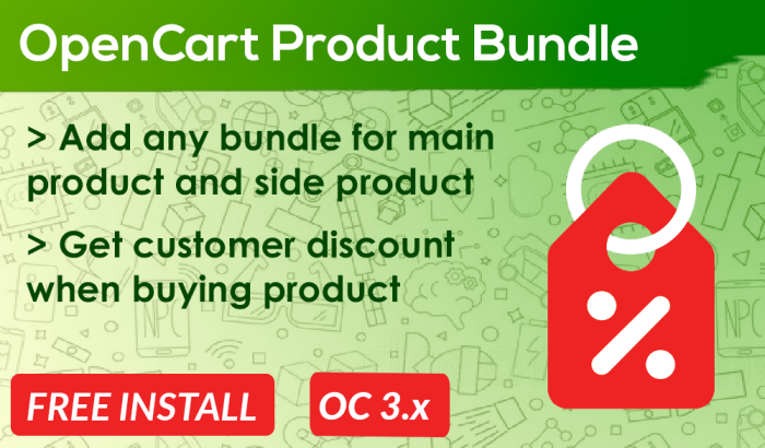 Product Bundle OpenCart