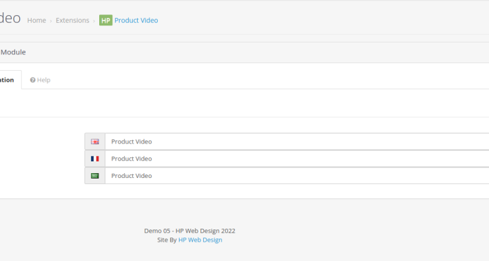 HP Youtube Product Video OpenCart HP Youtube Product Video OpenCart