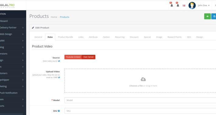 HP Youtube Product Video OpenCart HP Youtube Product Video OpenCart