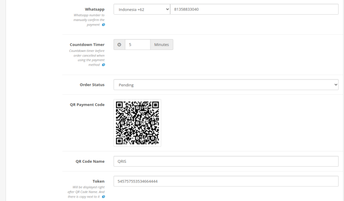 HP QR Payment and Crypto Transfer OpenCart