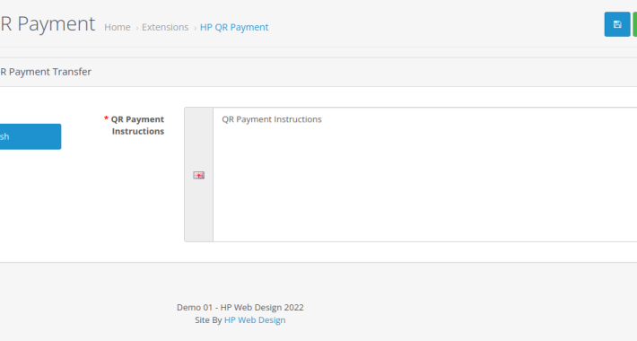 HP QR Payment and Crypto Transfer OpenCart