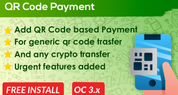 HP QR Payment and Crypto Transfer OpenCart HP QR Payment and Crypto Transfer OpenCart