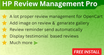 HP Product Review Pro OpenCart HP Product Review Pro OpenCart