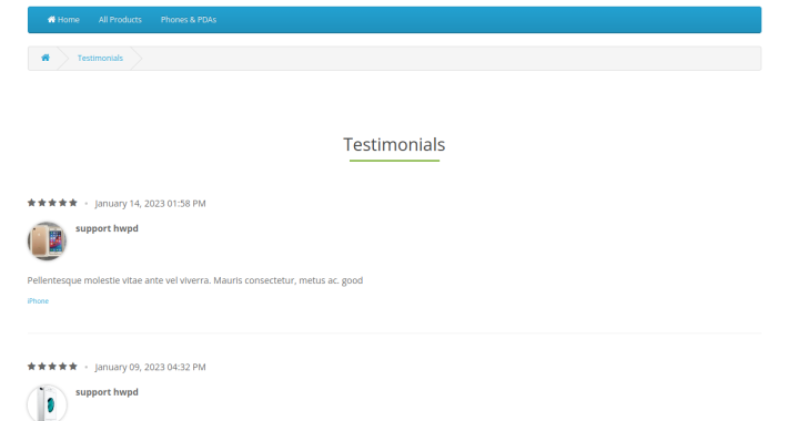 HP Product Review Pro OpenCart HP Product Review Pro OpenCart