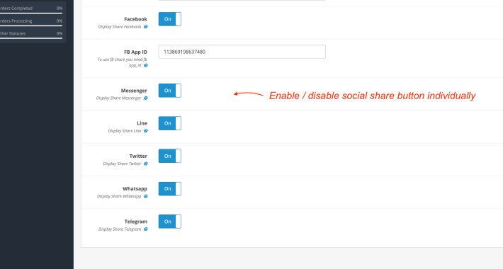 Social Share Links OpenCart Social Share Links OpenCart